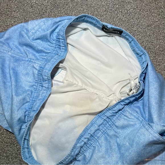 Quicksilver Volley Shorts Mens Size Medium Blue Lined Sport Drawstring Swim - Picture 4 of 10